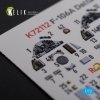 KELIK K72112 F-106A Delta Dart interior 3D decals for Meng kit 1/72