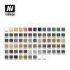 Vallejo 70173 Military Model Color Set with Plastic Storage Case