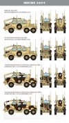 T-Model TK7360 US Buffalo 6x6 MPCV A1 - Mine Protected Clearance Vehicle 1/72