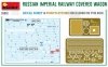 MiniArt 39002 RUSSIAN IMPERIAL RAILWAY COVERED WAGON 1/35