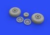 Eduard 648511 P-51D wheels diamond tread 2 1/48 EDUARD