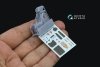Quinta Studio QR+48073 K-36DM (initial release) ejection seat (for Su-17M3/M4/UM3/22, Su-24, MiG-29 9-12 Early aircraft) (All kits) 1/48