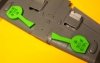Omask 748108 Bf 109E wheel bay plugs (for Hobby Boss) 1/48