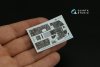 Quinta Studio QDS-32157 F-15C Late/F-15J late 3D-Printed & coloured Interior on decal paper (Tamiya) (small version) 1/32