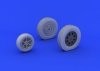 Eduard 648203 P-39 wheels late 1/48 (EDUARD)