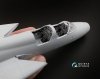 Quinta Studio QD48073 F-105G 3D-Printed & coloured Interior on decal paper (for HobbyBoss kit) 1/48