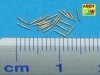Aber 350L-32 Set of 20 pcs 0,5in (12,7mm) Vickers Mk.III machine gun barrels for Royal Navy ships (1:350)