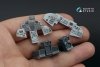Quinta Studio QDS+32228 Tornado Gr.4 3D-Printed & coloured Interior on decal paper (Italeri) (Small version) (with 3D-printed resin parts) 1/32