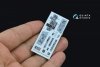 Quinta Studio QDS-72116 Su-24M 3D-Printed coloured Interior on decal paper (Zvezda) (small version) 1/72