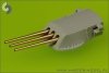 Master SM-700-038 USN 14in/45 (35,6 cm) (12 pcs) - New York (B-34), Nevada (B-36) and Pennsylvania (B-38) classes - fits to USS Arizona model