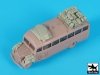 Black Dog T72102 Opel Blitz Omnibus accessories set for Roden 1/72