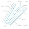 Modelcraft PFL6010-B Sanding Bands (10mm) x 3