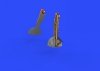 Eduard 648308 Bf 109F undercarriage legs BRONZE  EDUARD 1/48