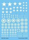 Techmod 72809 - Allied Star Insignia White (1:72)