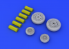 Eduard 648114 F-4B/ N wheels 1/48 (Academy)