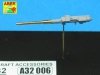 Aber A32006 Set of 2 barrels for German 13mm aircraft machine guns MG 131 (middle type) (1:32)