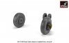 Armory Models AW32303 F-100D Super Sabre wheels w/ weighted tires 1/32