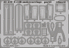Eduard 32310 F-14D undercarriage 1/32 TRUMPETER