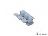 E.T. Model P35-405 WWII German Sd.kfz.251/Sd.kfz.11 Track links & Sprockets Early 3d Printed 1/35