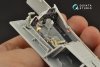 Quinta Studio QD32128 Ta 152H 3D-Printed & coloured Interior on decal paper (Zoukei-Mura) 1/32