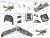 Quinta Studio QD32091 Ju 87A 3D-Printed & coloured Interior on decal paper (Trumpeter) 1/32