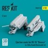 RESKIT RSU32-0094 Ejection seats for OV-10 Bronco (2 pcs) for Kitty Hawk/Zimimodel kit (3D Printed) 1/32