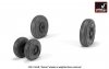 Armory Models AW32309 F-14A/B Tomcat early type wheels w/ weighted tires 1/32