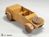 E.T. Model P35-138 WWII German Kübelwagen Type82 Sagged wheels Narrow For TAMIYA Kit 1/35