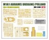 Rye Field Model 5106 M1A1 Abrams Ukraine/Poland -  2in1 Limited Edition 1/35