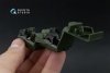 Quinta Studio QD48572 AH-64A 3D-Printed & coloured Interior on decal paper (Academy/Modelist) 1/48