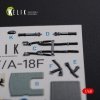 KELIK K48078 F/A-18F Super Hornet interior 3D decals for MENG kit 1/48