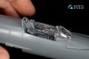 Quinta Studio QD+48550 MiG-21PF 3D-Printed & coloured Interior on decal paper (Eduard) (with 3D-printed resin parts) 1/48