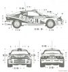 Hasegawa 20466 Toyota Celica Turbo 4WD Grifone 1994 San Remo Rally 1/24