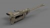 Panzer Art GB35-118 Flak43 Gun barrel with body for AA Gun 1/35