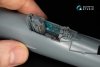 Quinta Studio QD+48577 MiG-21MF Fishbed-J (Moscow plant) 3D-Printed & coloured Interior on decal paper (Eduard) (with 3D-printed resin parts) 1/48