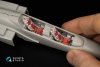 Quinta Studio QD+48349 Kawasaki T-4 3D-Printed & coloured Interior on decal paper (Hasegawa) (with 3D-printed resin parts) 1/48