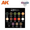 AK Interactive AK11768 BATTLE ORC – WARGAME STARTER SET – 14 COLORS & 1 FIGURE