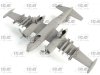 ICM 48279 B-26K Counter Invader USAF Vietnam War Attack Aircraft 1/48