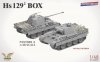 Takom 48001W Henschel Hs 129 B-3 w/ Interior + Bonus (Clear Parts) 1/48