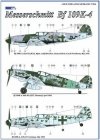 AML D32001 Kalkomania Messerschmitt Bf 109K-4 part I 1/32