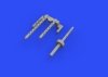 Eduard 648516 P-38F/ G gun barrels 1/48 TAMIYA