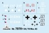 Italeri 7078 T-34/76 Model 1943 1/72