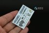 Quinta Studio QD+48409 Su-17UM3 3D-Printed & coloured Interior on decal paper (Hobby Boss) (with 3D-printed resin parts) 1/48