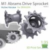 T-Rex Studio TR35003-2 M1 Abrams Sprocket Set A (Active Version) for DRAGON 1/35