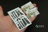 Quinta Studio QD32012 Mirage 2000D 3D-Printed & coloured Interior on decal paper (for Kitty Hawk kit) 1/32