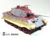 E.T. Model EA35-121 WWII German King Tiger Fender & Side Skirts For Meng Kit 1/35