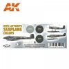 AK Interactive AK11721 WWII LUFTWAFFE SEAPLANE COLORS 3x17 ml