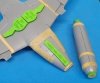 Omask 74822 Me-262 wheel bay plugs (for Hobby Boss) 1/48