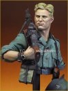 Young Miniatures YM1829 GERMANMG34 GUNNER 1941 1/10