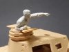 Panzer Art FI35-250 DAK Pz.lll/IV tank commander 1/35
